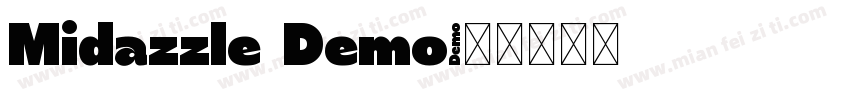 Midazzle Demo字体转换